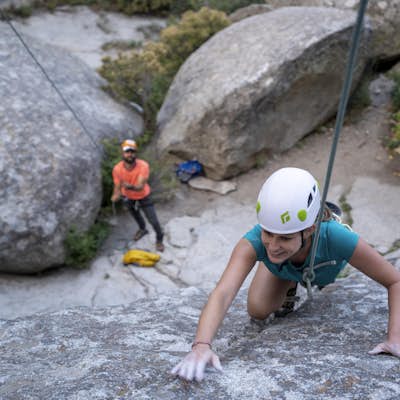 Camp and Climb at Breadloaves in City of Rocks
