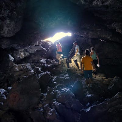 Hike to Indian Tunnel at Craters of the Moon