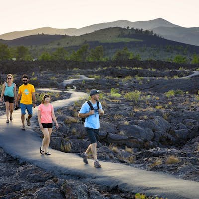 Hike to Indian Tunnel at Craters of the Moon