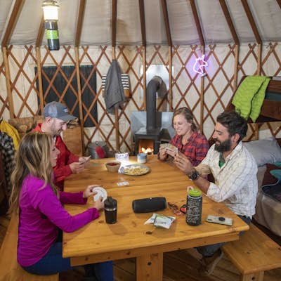 Yurt Camping in Harriman State Park