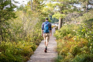 Hike around Nick's Lake