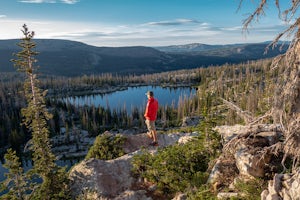 Camp at Fire Lake