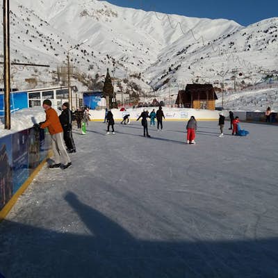Ski at Safed-Dara in Dushanbe, Tajikistan