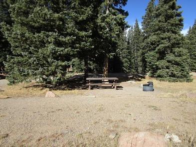 Lodging at Blue Lake Campground in La Veta, Colorado
