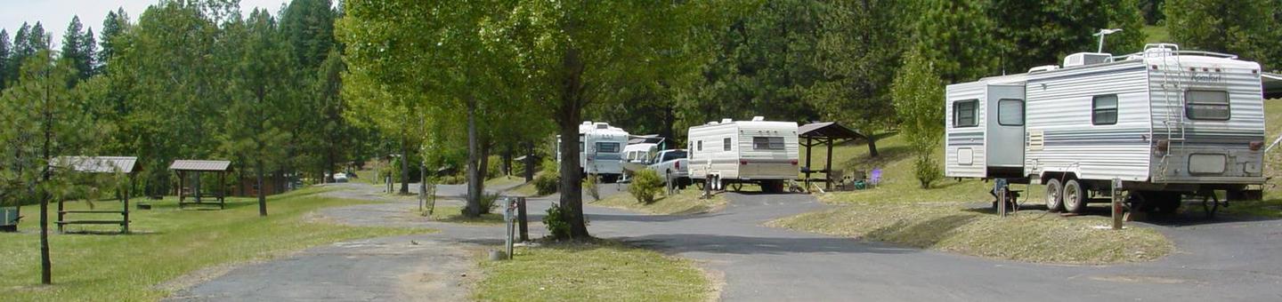 Lodging at Dent Acres in Orofino, Idaho