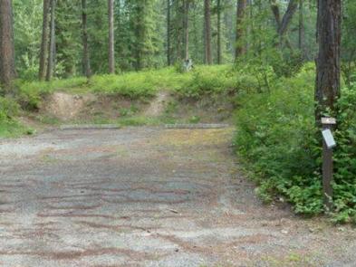 Lodging at North Dickey Lake in Libby, Montana