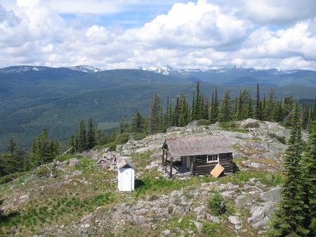Lodging at Garver Mtn. Lookout Rental in Troy, Montana