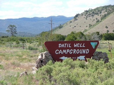 Lodging at Datil Well Recreation Area Campground in Datil, New Mexico