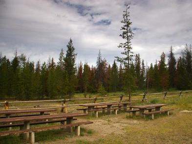 New Fork Lake Group Campground