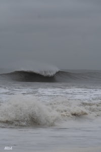 Preparing to Surf in Frigid Waters 