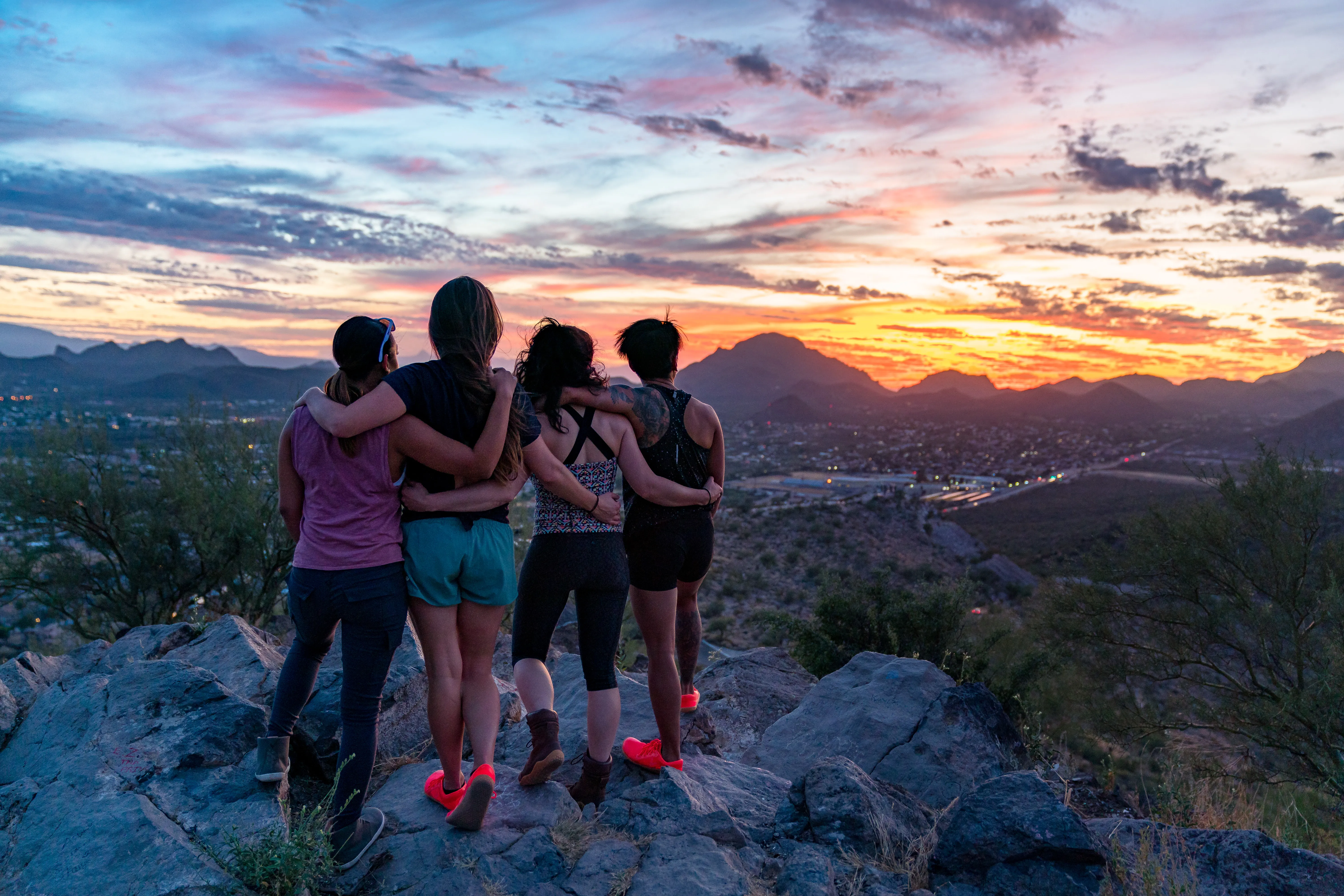 Catch a Sunset on "A" Mountain