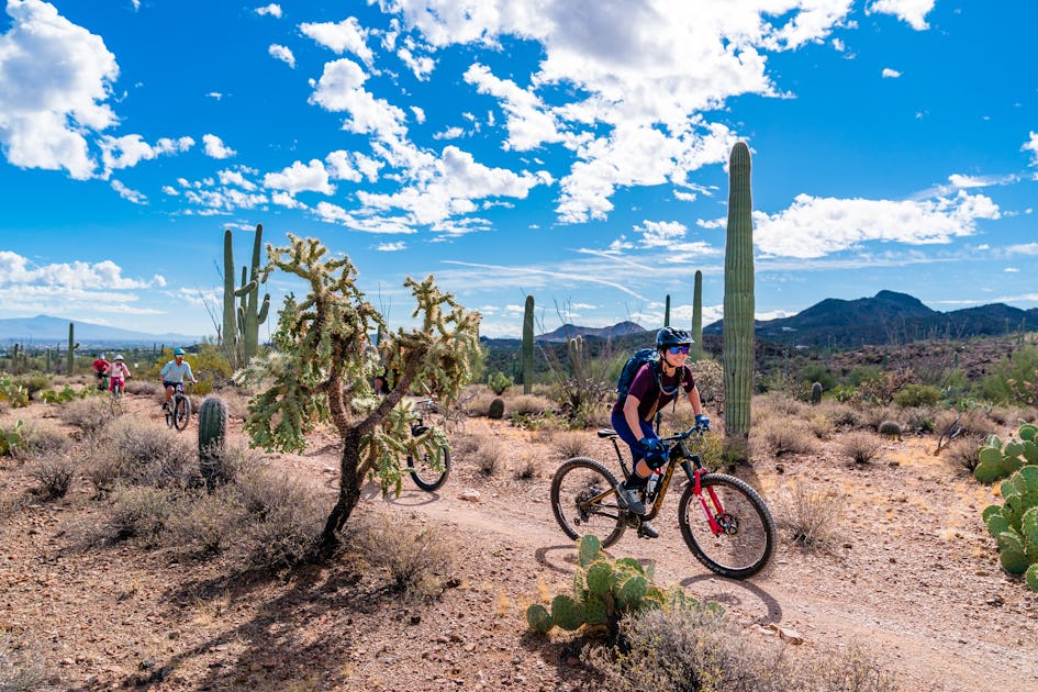 Mountain Bike the Desperado Loop, Tucson, Arizona