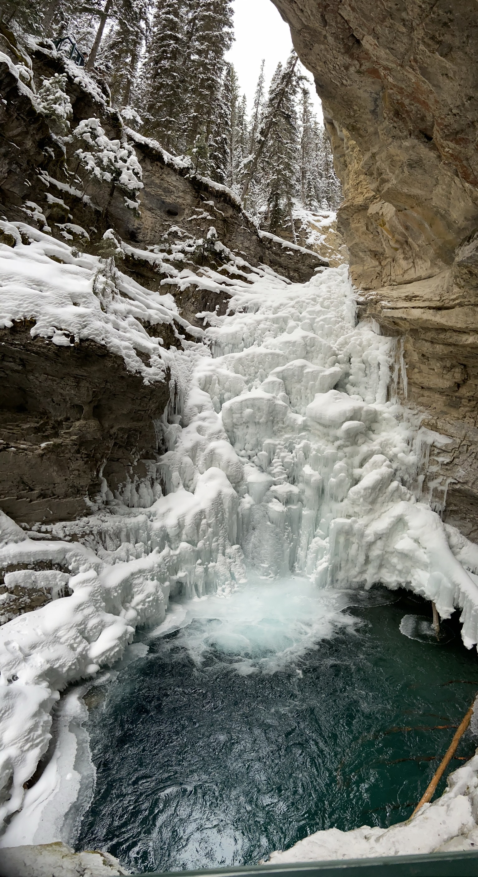 Johnston Canyon Lower and Upper Falls