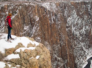 Snowshoe in Black Canyon of the Gunnison National Park