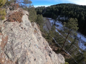 Rock Climb at 1880 Wall