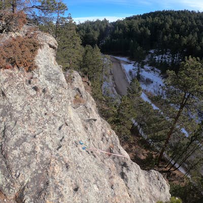 Rock Climb at 1880 Wall