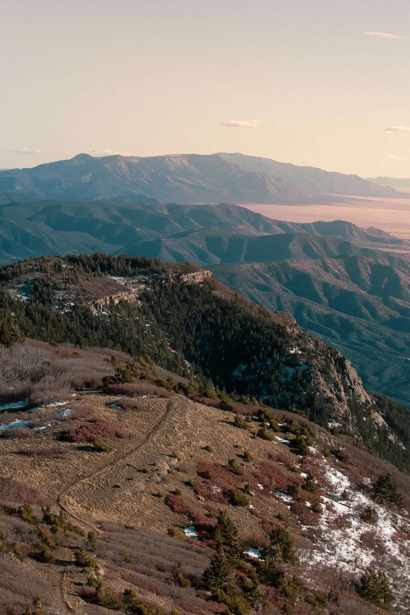 Summit South Sandia Peak