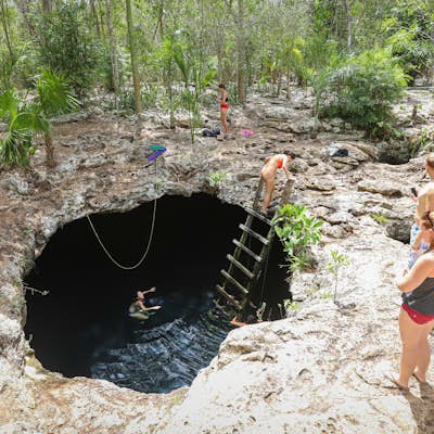Swim in Cenote Calavera