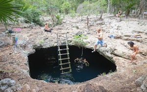 Swim in Cenote Calavera