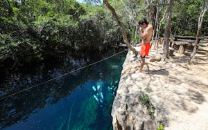 Swim in Cenote Escondido