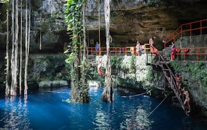 Swim in Cenote Oxman