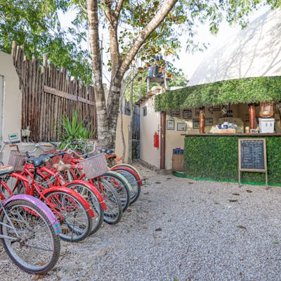 Camp out at Harmony Glamping Tulum
