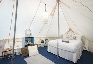 Camp out at Harmony Glamping Tulum