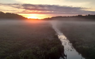 Spring Hill on Cape Cod Cranberry Farm