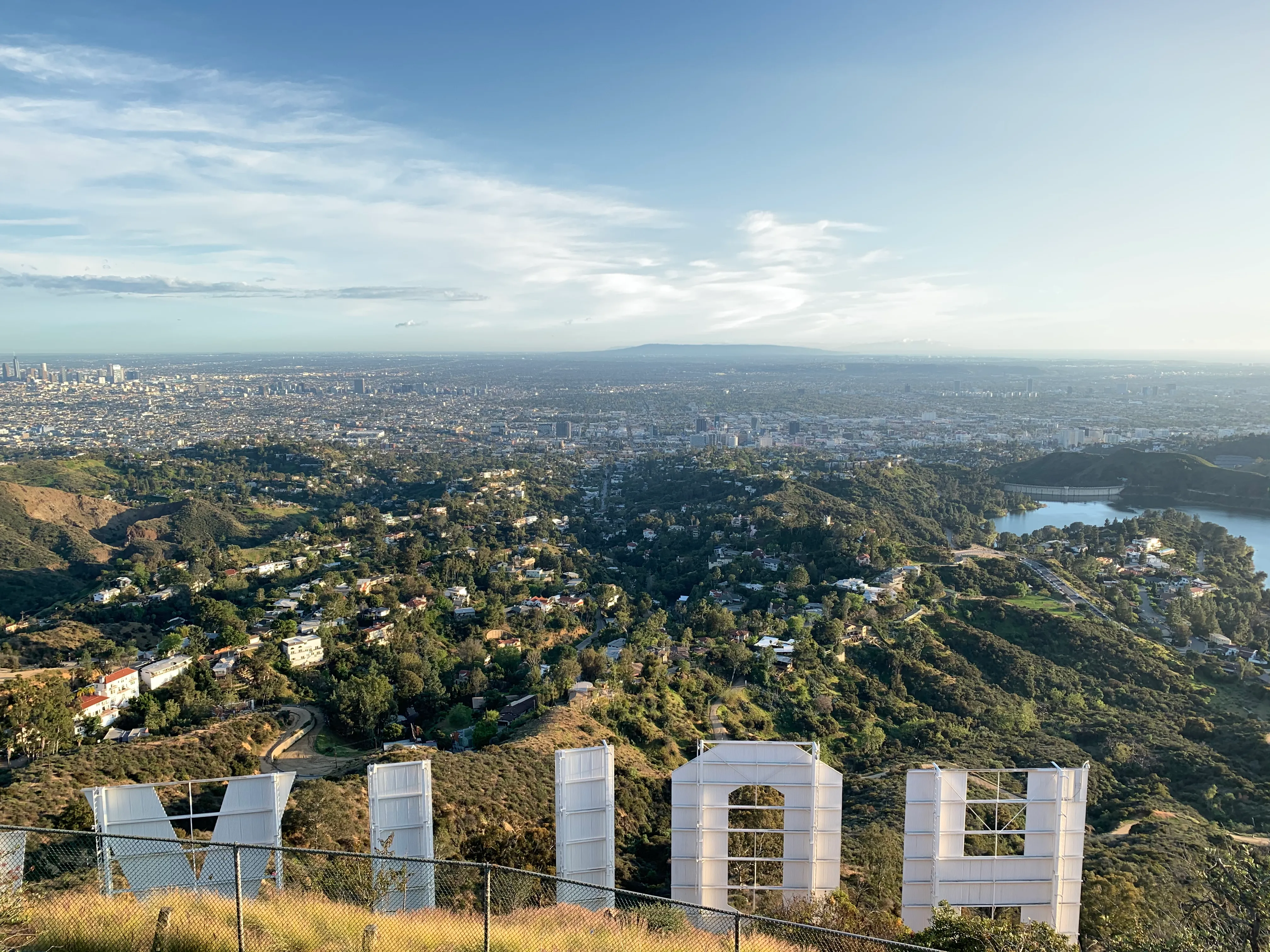 Hollywood Sign via Brush Canyon Trail