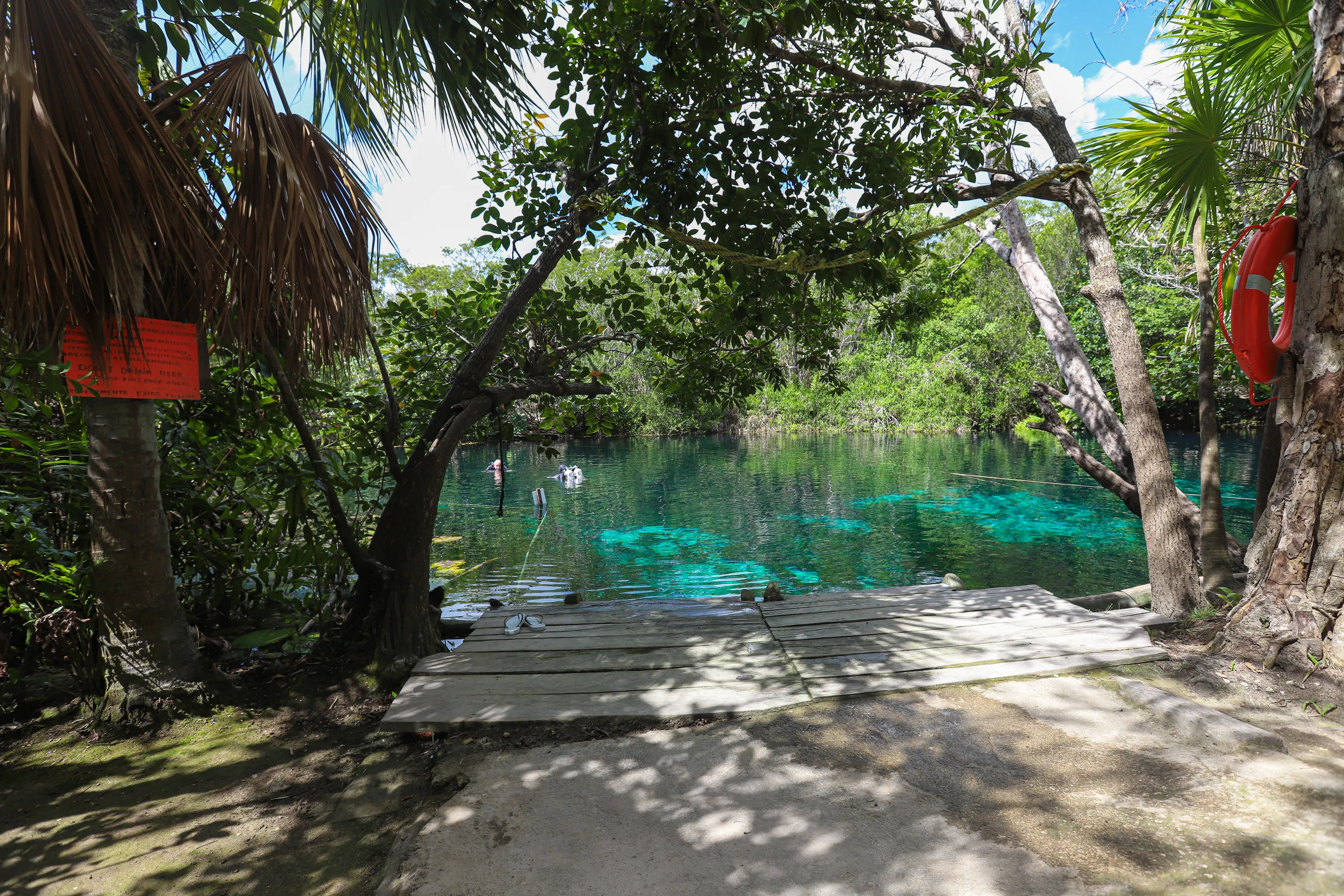 Swim in Cenote Car Wash