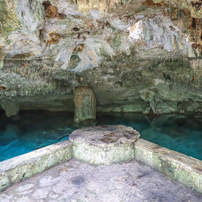 Swim in Cenote Dos Palmas