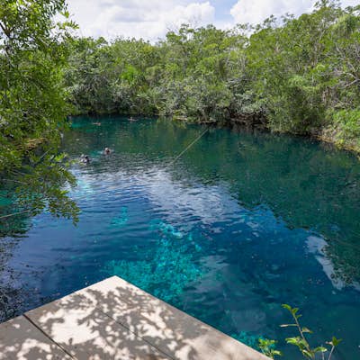 Swim in Cenote Car Wash