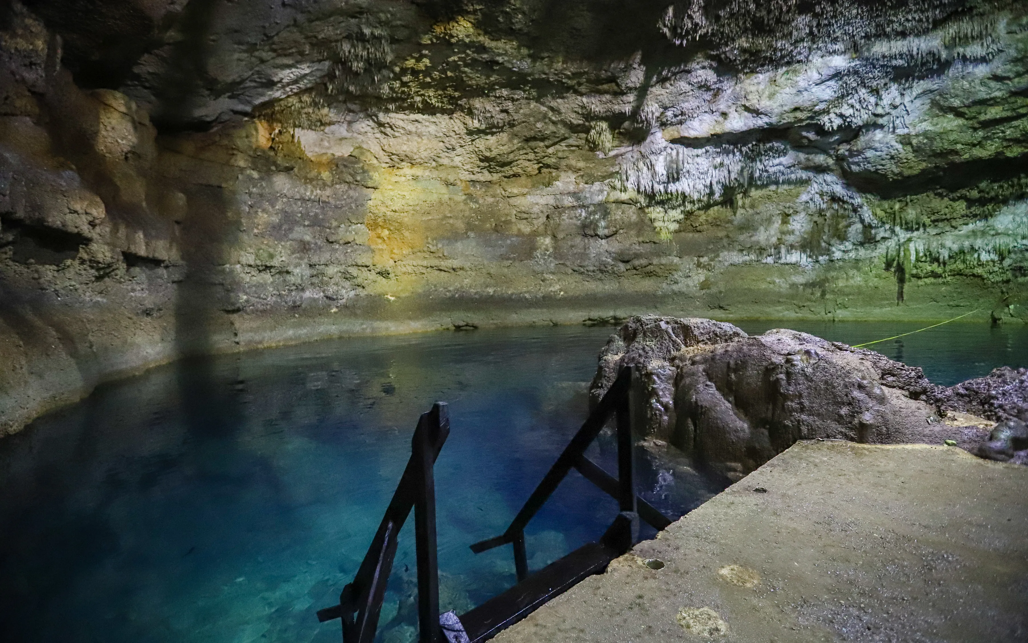 Swim in Cenote Tamcach-Ha