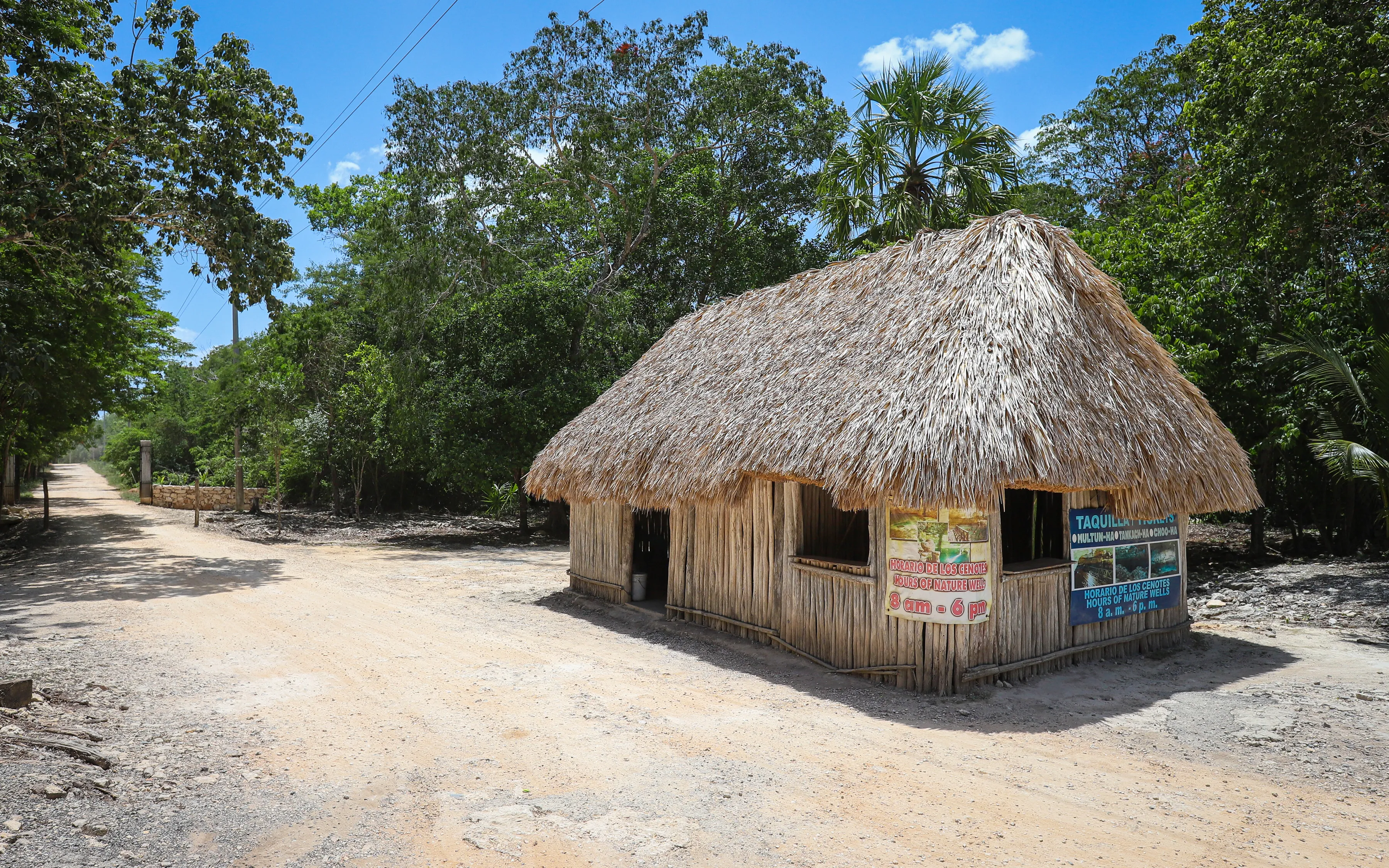 Swim in Cenote Tamcach-Ha
