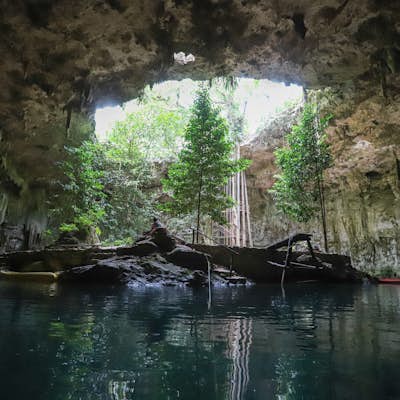 Swim in Cenote Sac-Aua