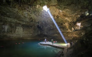 Swim in Cenote Suytun