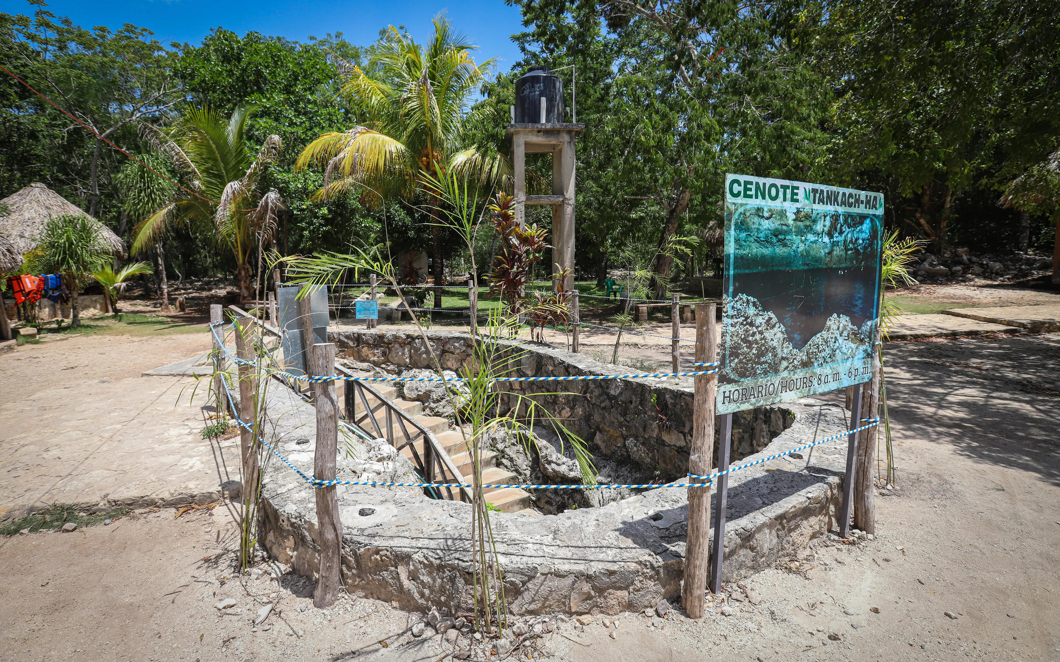 Swim in Cenote Tamcach-Ha