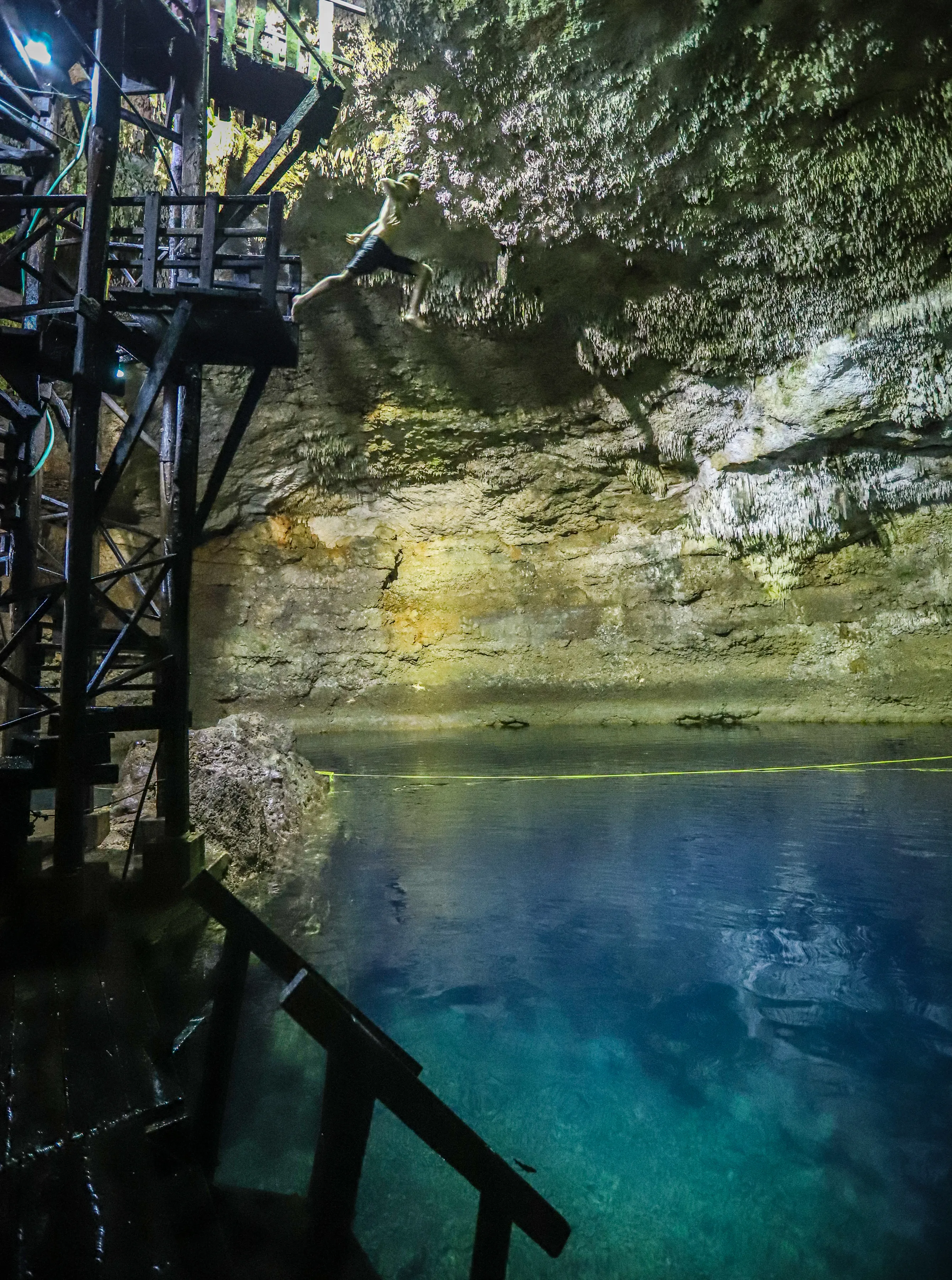 Swim in Cenote Tamcach-Ha