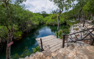 Swim in Cenote Jaguar