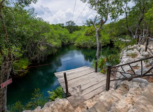 Swim in Cenote Jaguar
