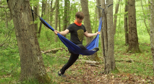 Hammock Hip Openers and 2 More Workouts You Can Do at Home
