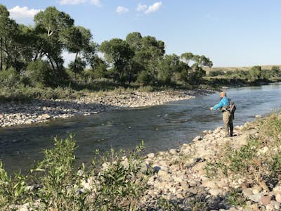 Fly Fish the Sun River South of Choteau