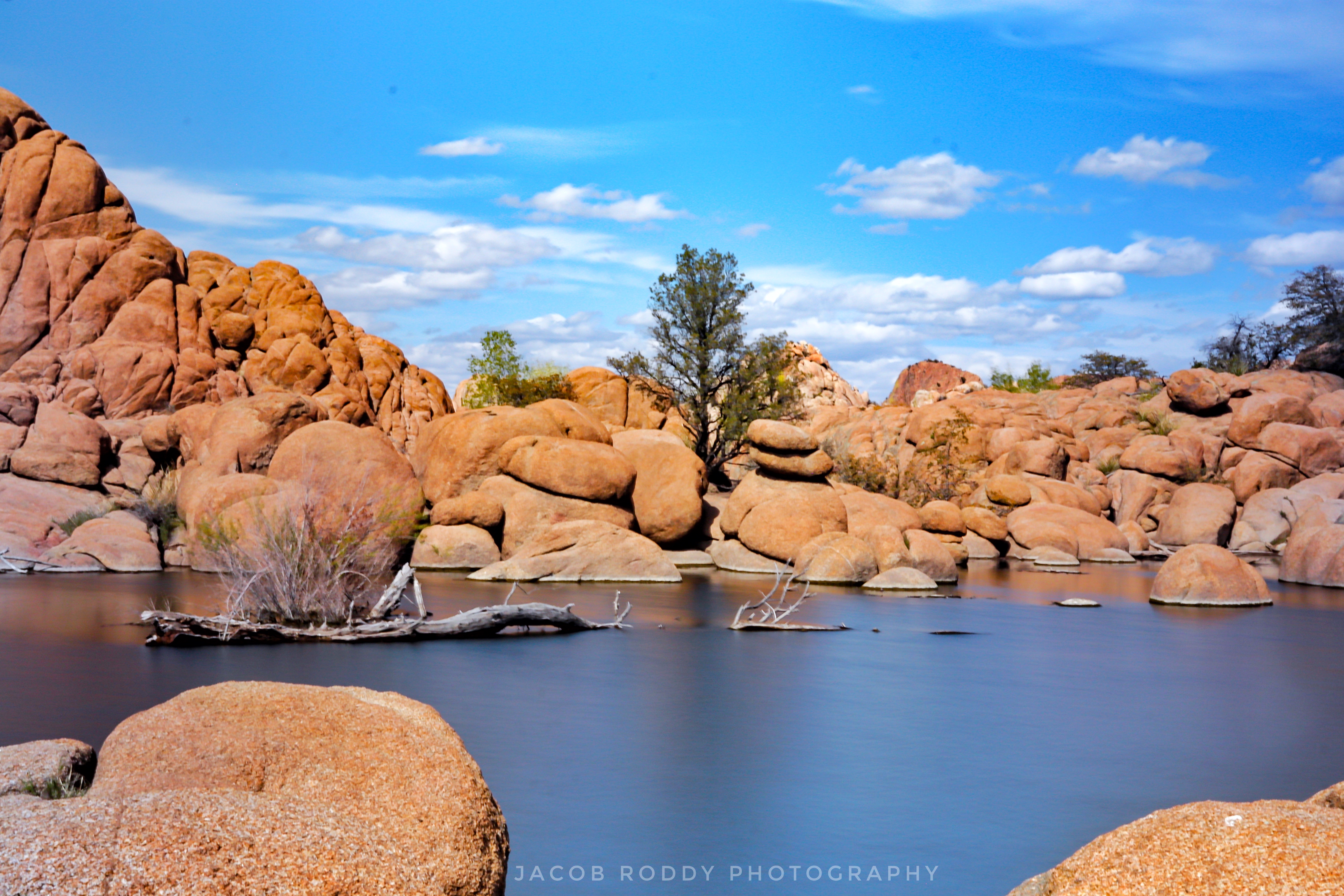 Camp at Watson Lake in Prescott
