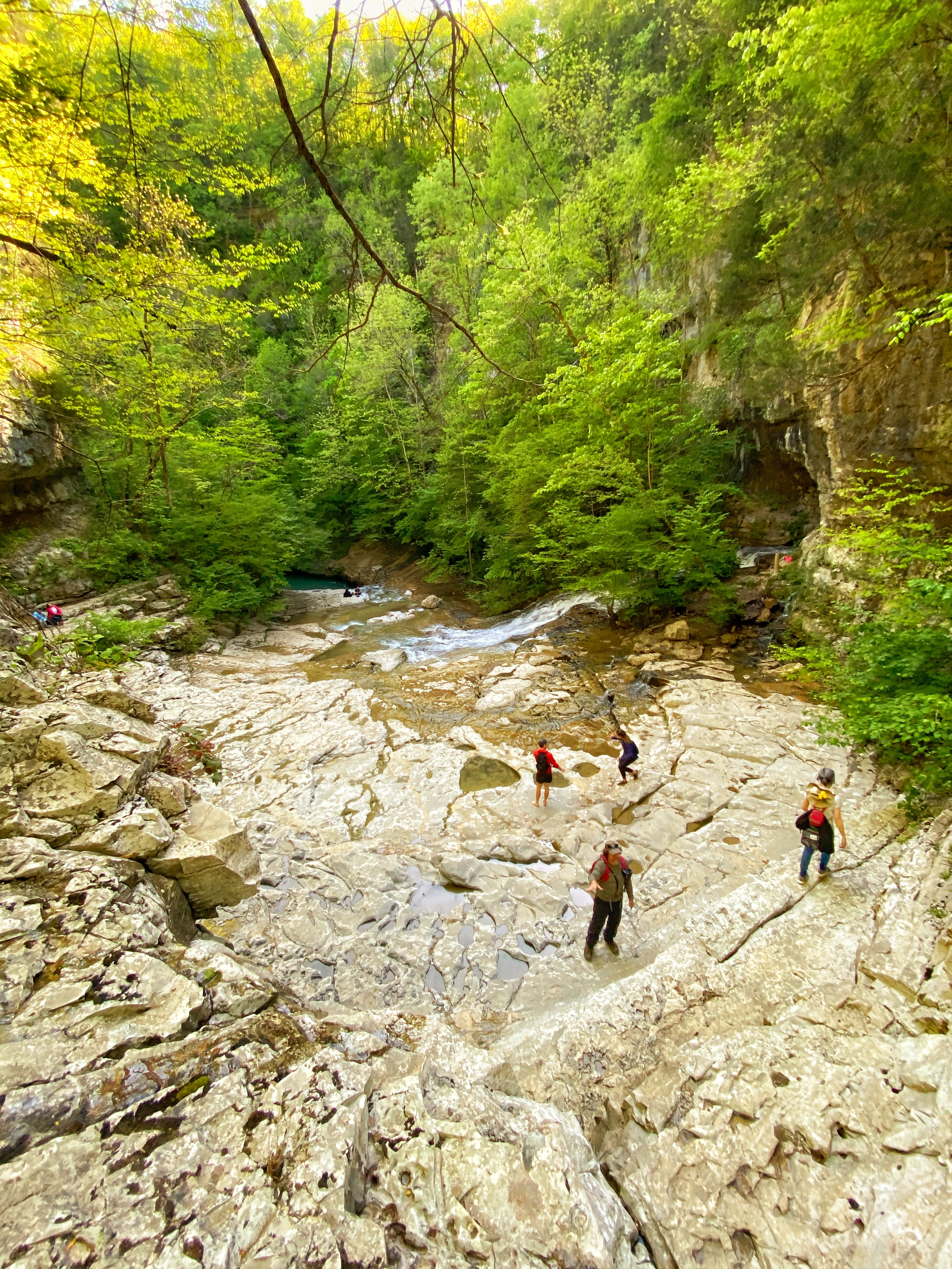 Walls of Jericho via Alabama Trailhead