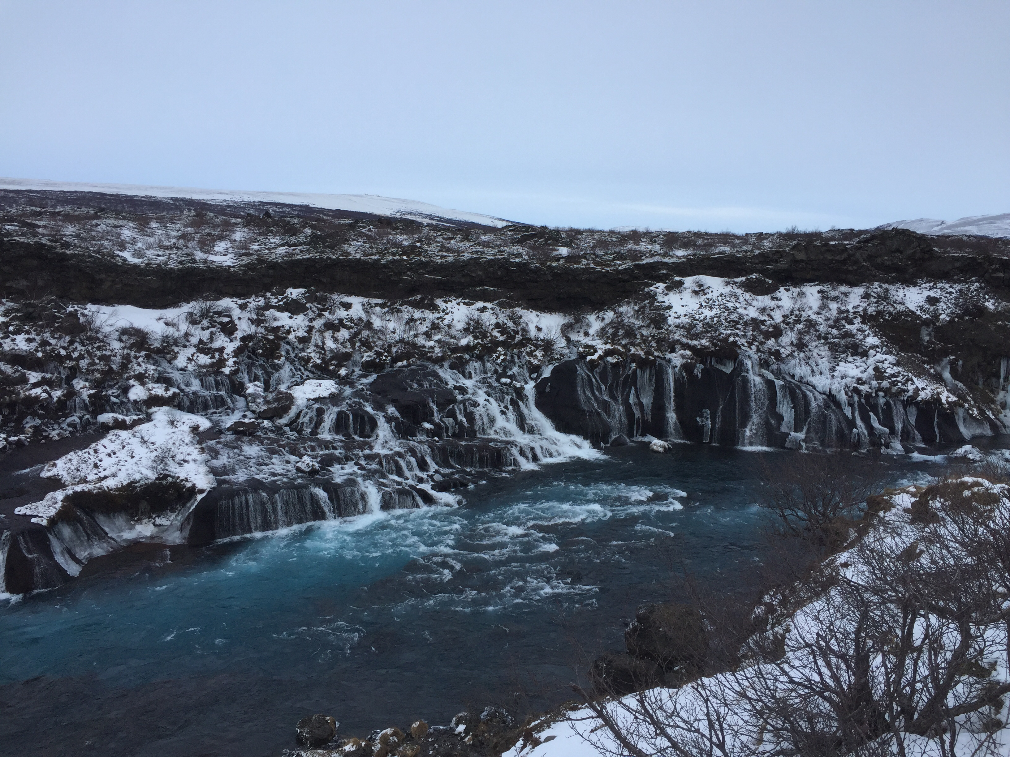 Hraunfossar (Lava Falls)