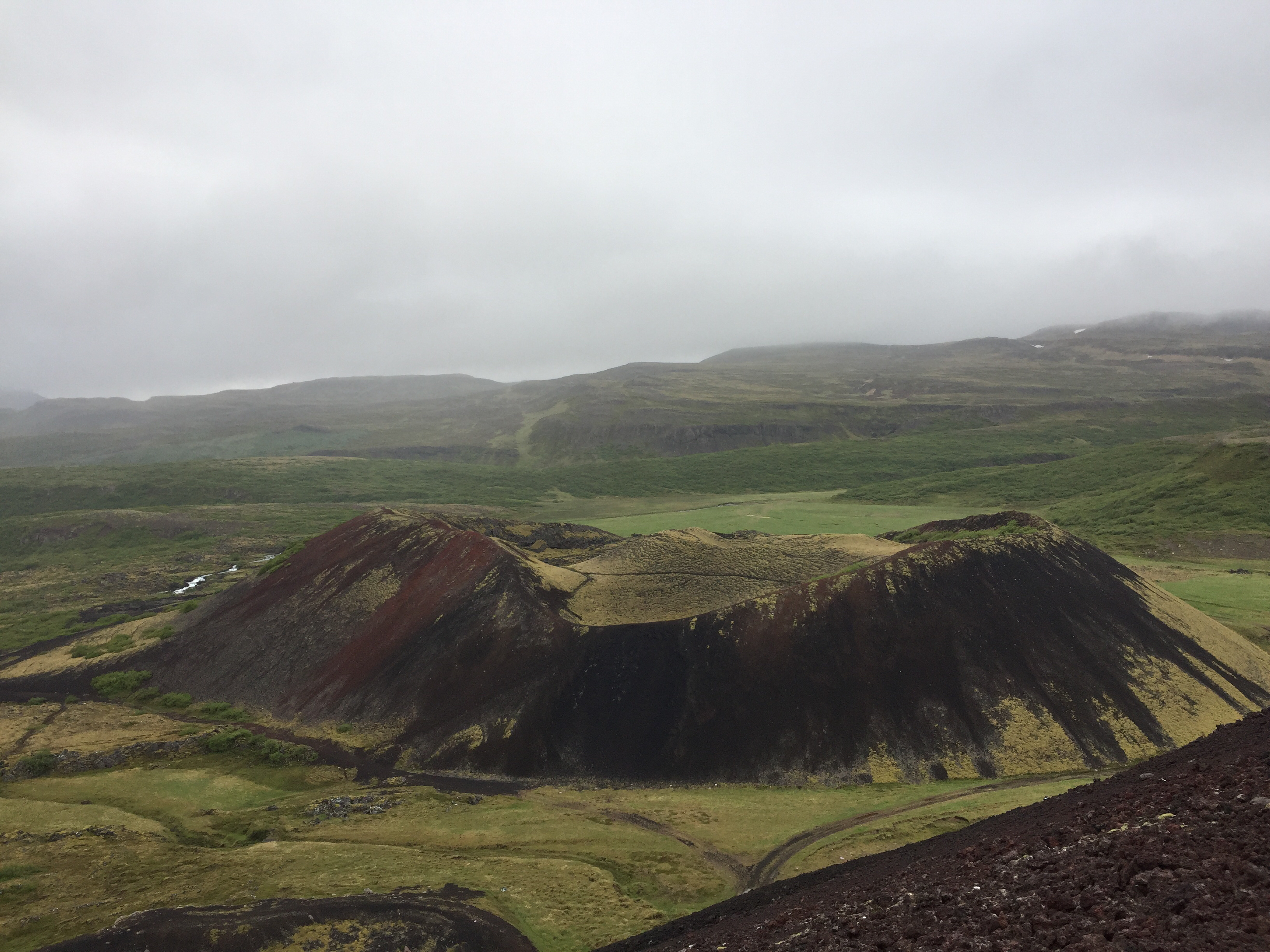 Explore Grábrók Volcano 