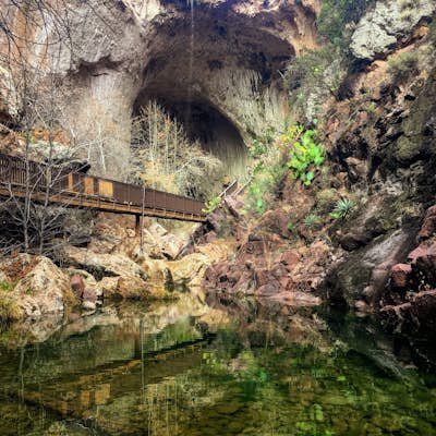 Hike the Pine Creek Loop in Tonto Natural Bridge SP
