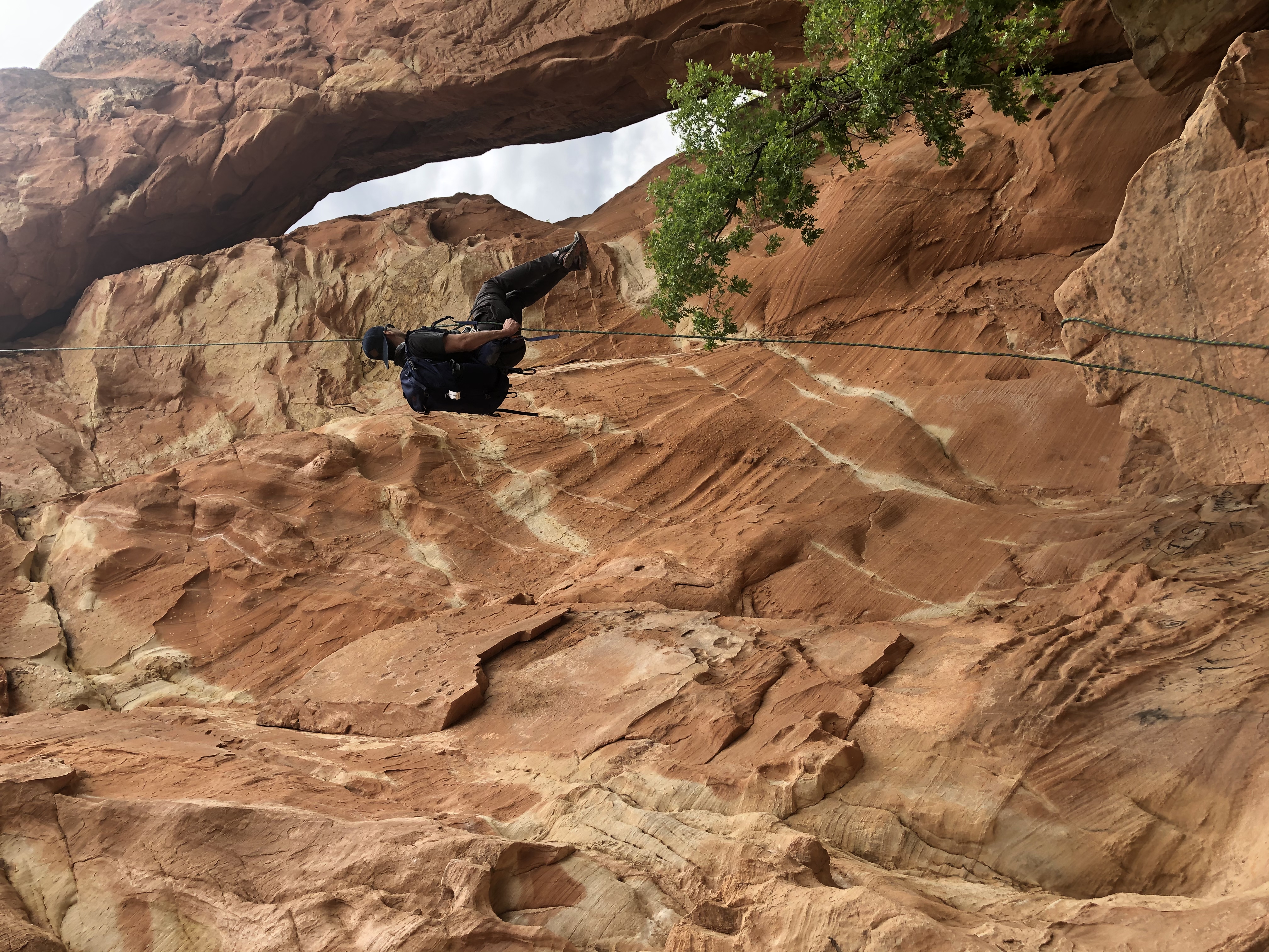 Rappel the Red Ledges