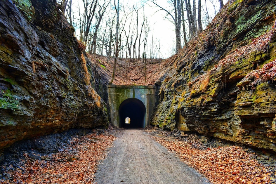 Bike the Tunnel Hill State Trail, Vienna, Illinois