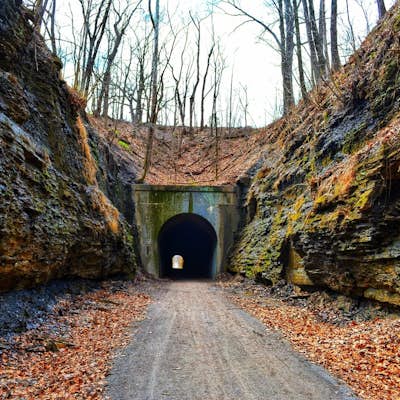 Bike the Tunnel Hill State Trail